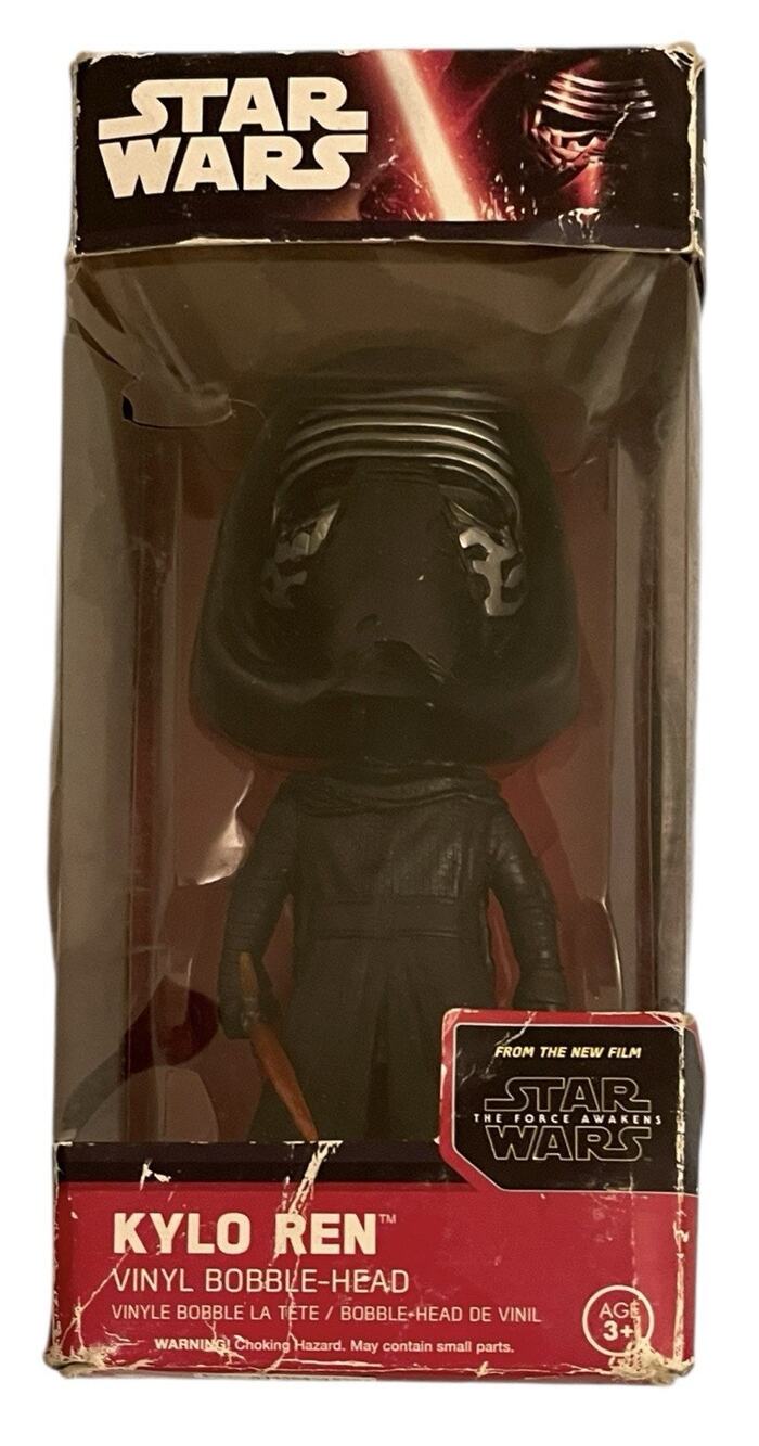 Funko Vinyl Bobble Head Star Wars Kylo Ren (Masked) The Force Awakens New In Box